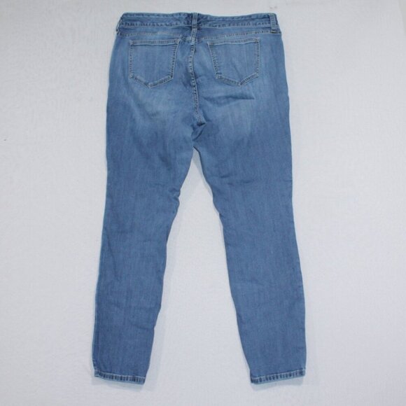 Torrid Women Blue Jeans Skinny Swear By The Fit Casual Denim Size 16 - Picture 2 of 9